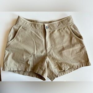 PATAGONIA Tan Khaki Outdoor Shorts SAMPLE